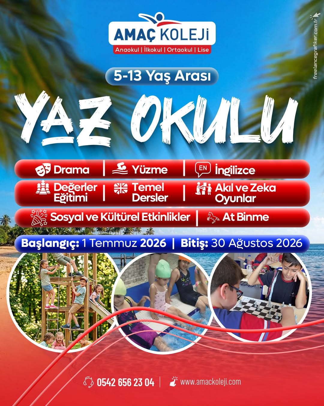 Amaç Koleji Yaz Okulu Başlıyor